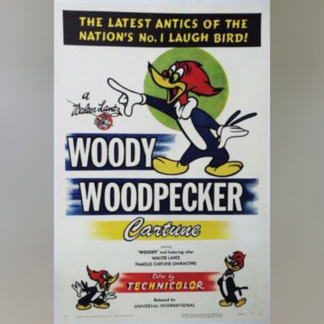 Original Movie Poster of Woody Woodpecker (1950)