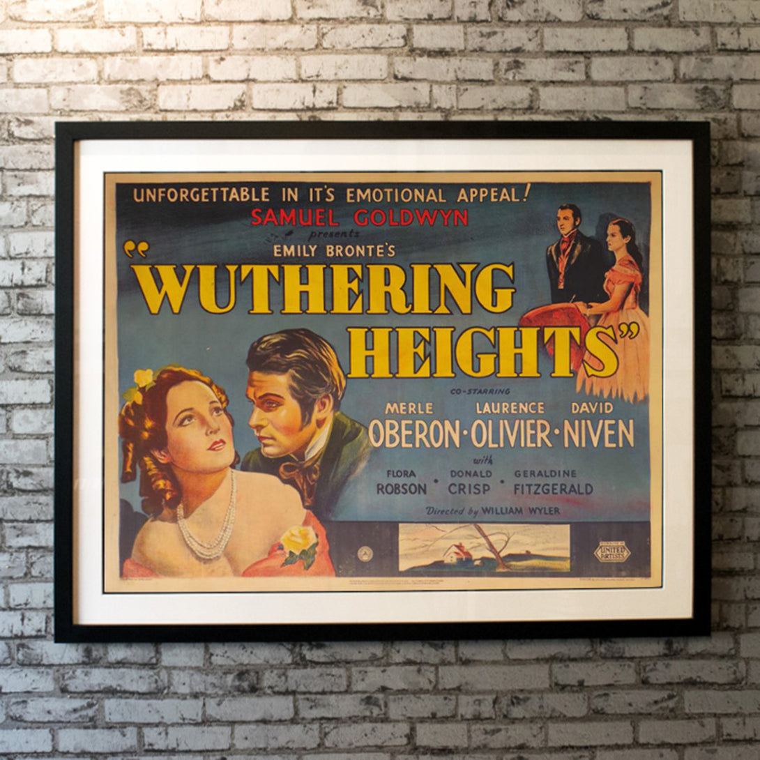 Original Movie Poster of Wuthering Heights (1939)