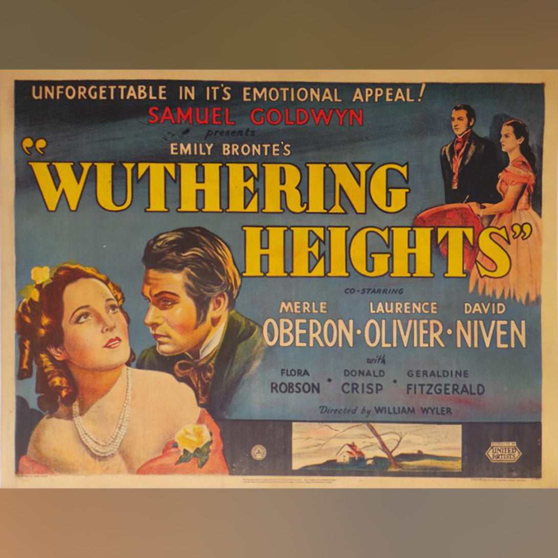 Original Movie Poster of Wuthering Heights (1939)