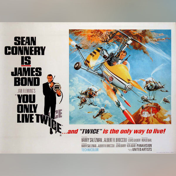 Original Movie Poster of You Only Live Twice (1967)