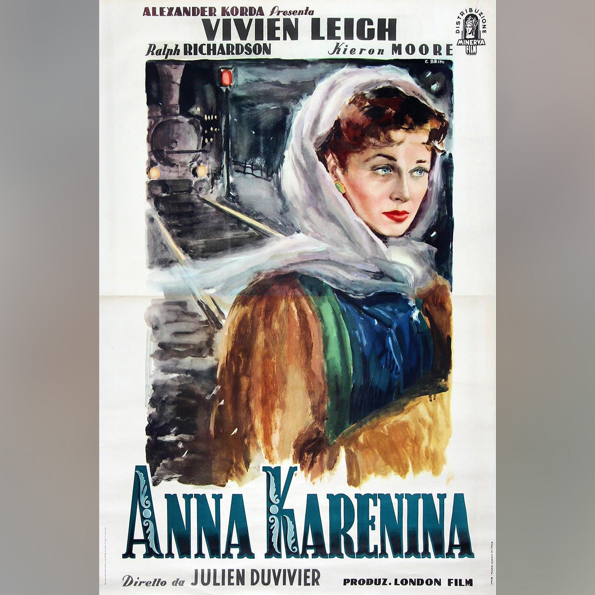 Original Movie Poster of Anna Karenina (1948)
