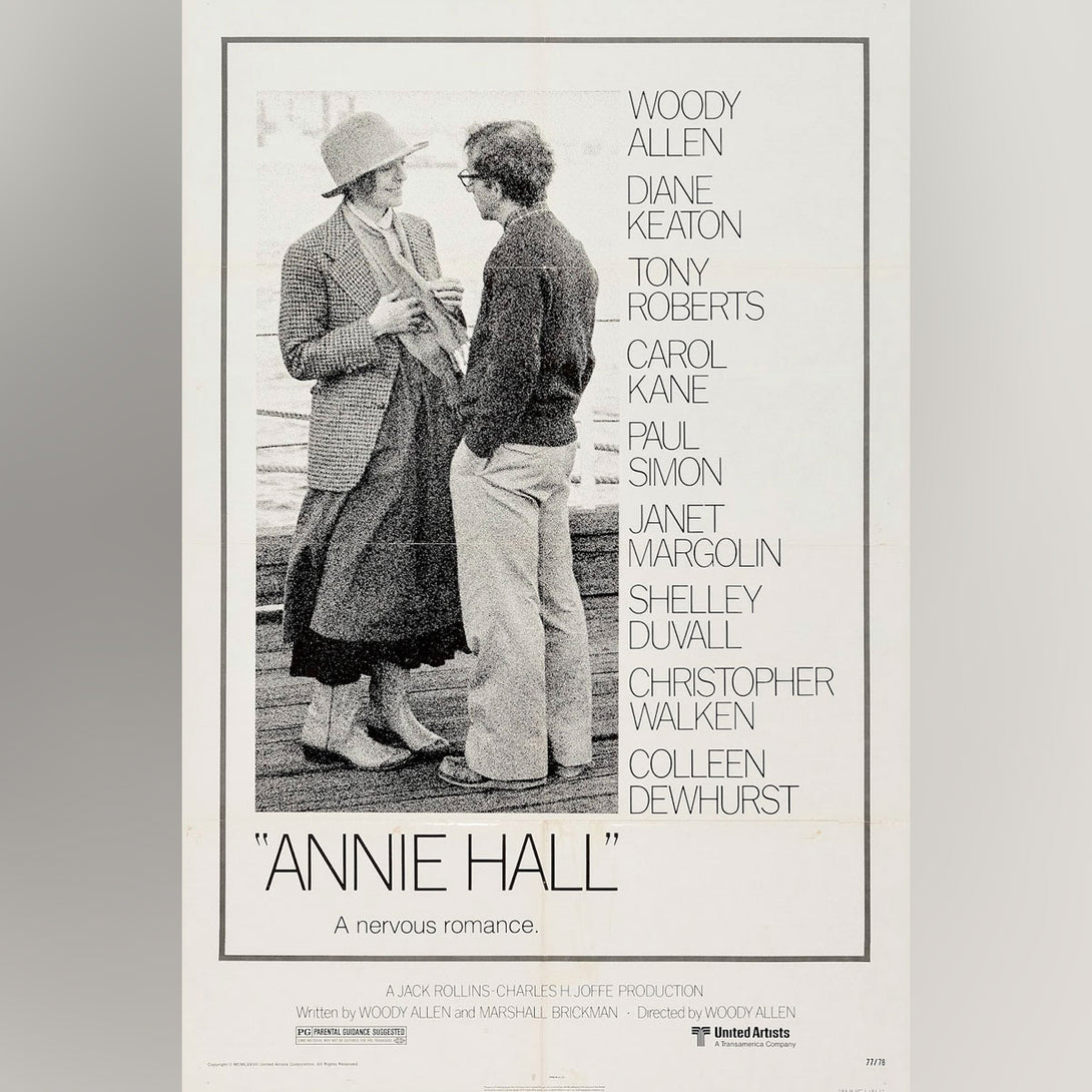 Original Movie Poster of Annie Hall (1977)