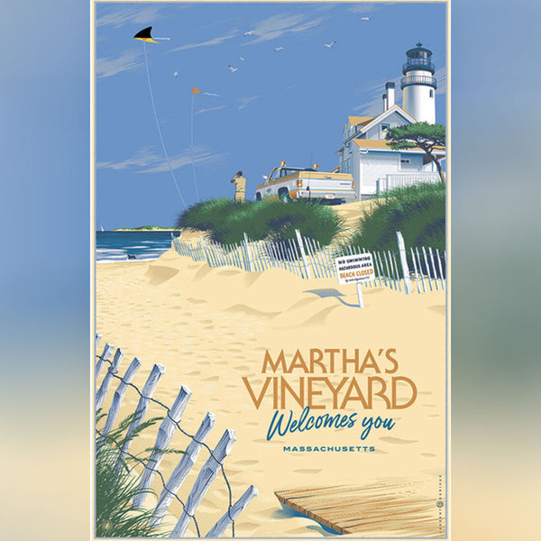 Jaws *Martha's Vineyard Poster* (2021)