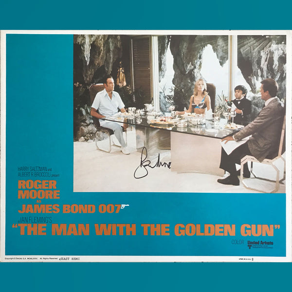 The Man With The Golden Gun, Signed by Roger Moore (1974)