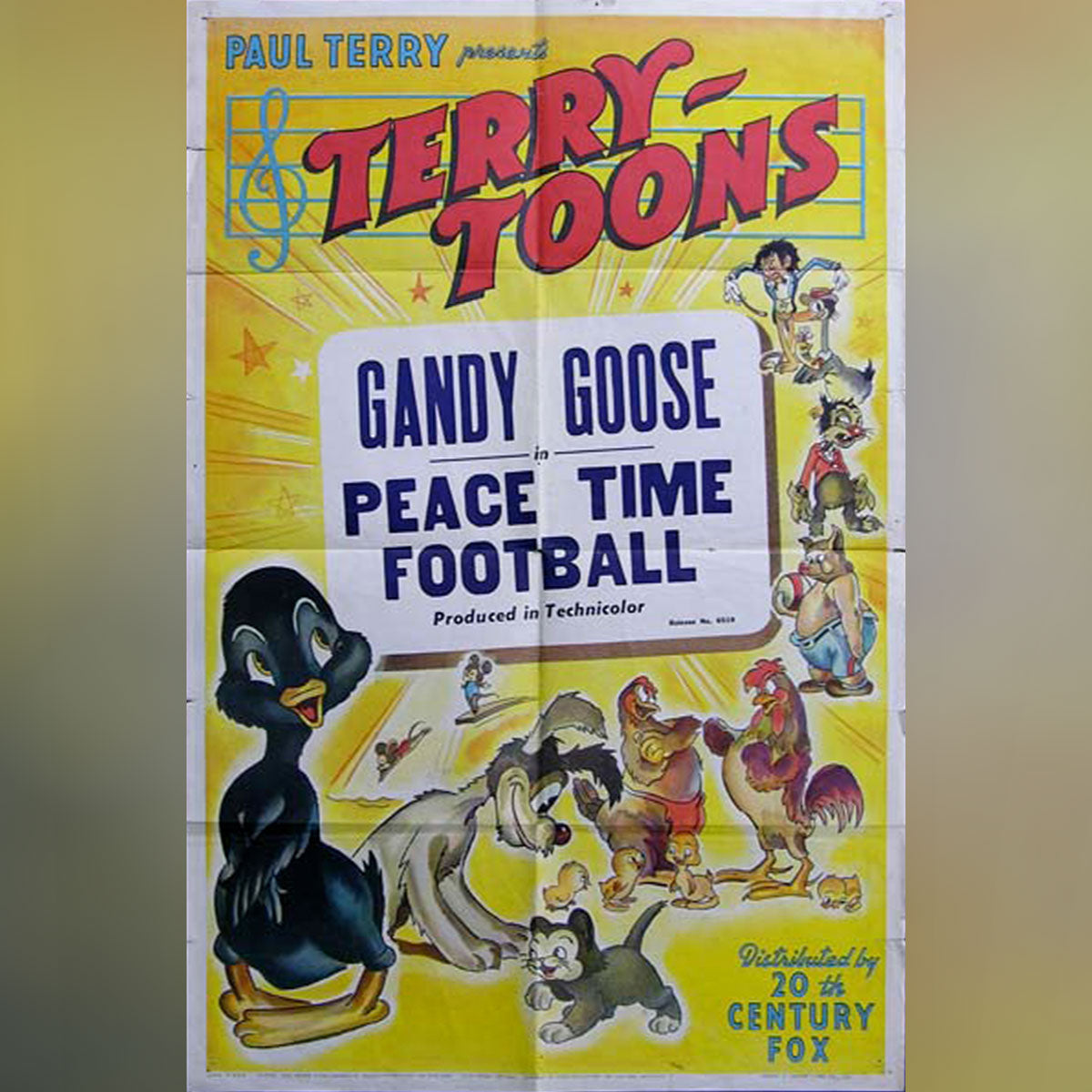 Terry Toons - Peace Time Football (1946)