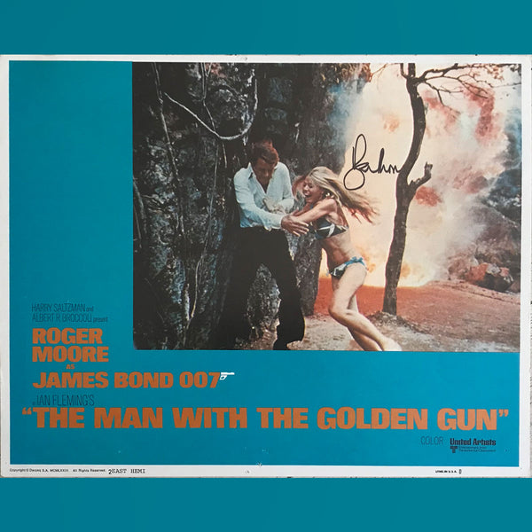 The Man With The Golden Gun, Signed by Roger Moore (1974)