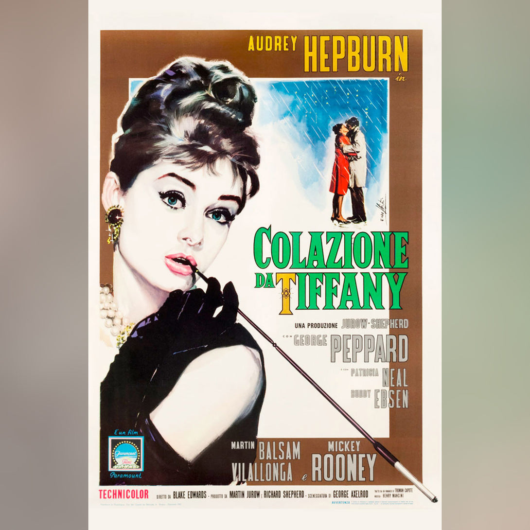 Original Movie Poster of Breakfast At Tiffany's (1961)