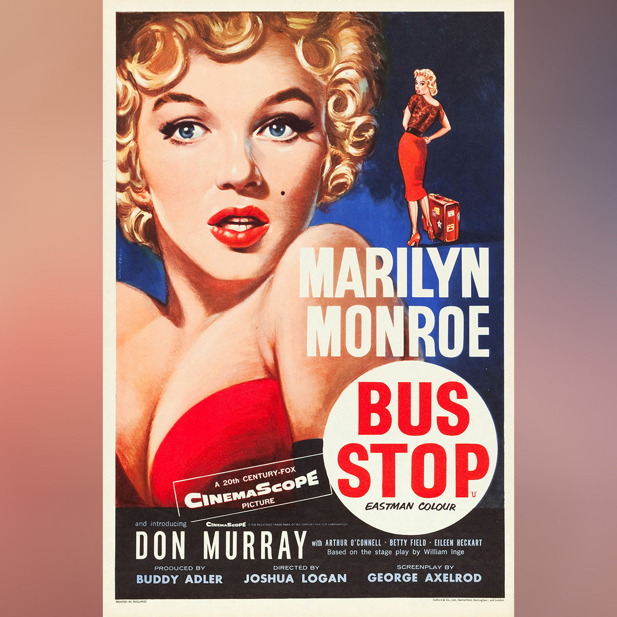Original Movie Poster of Bus Stop (1956)