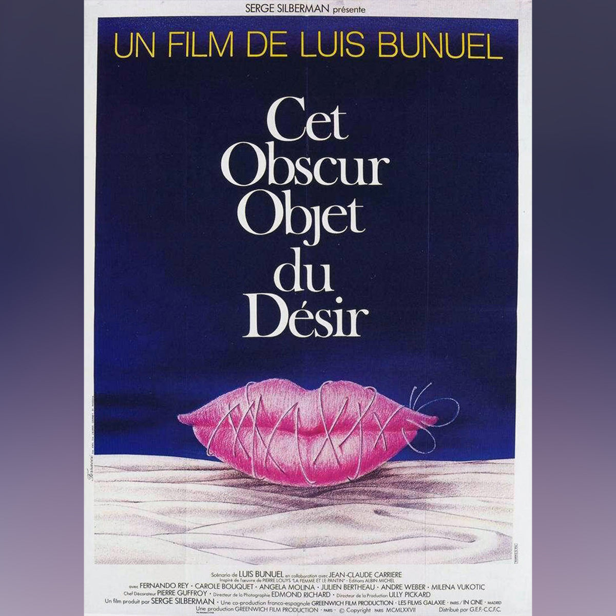 Original Movie Poster of Cet Obscur Objet Du Désir (1977)
