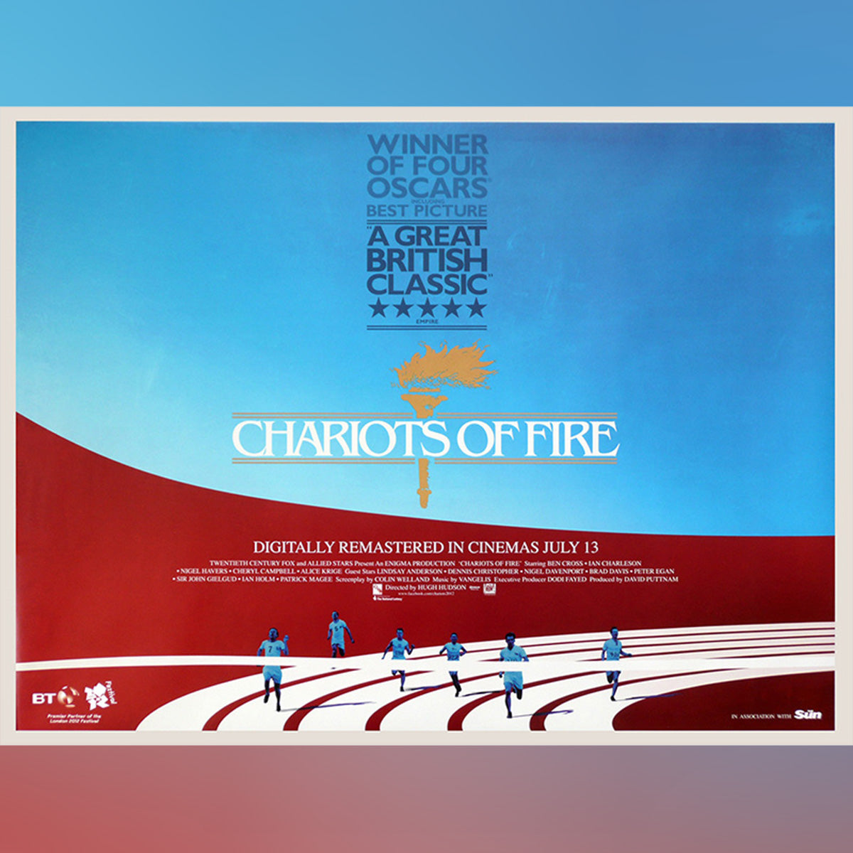 Original Movie Poster of Chariots Of Fire (2012R)