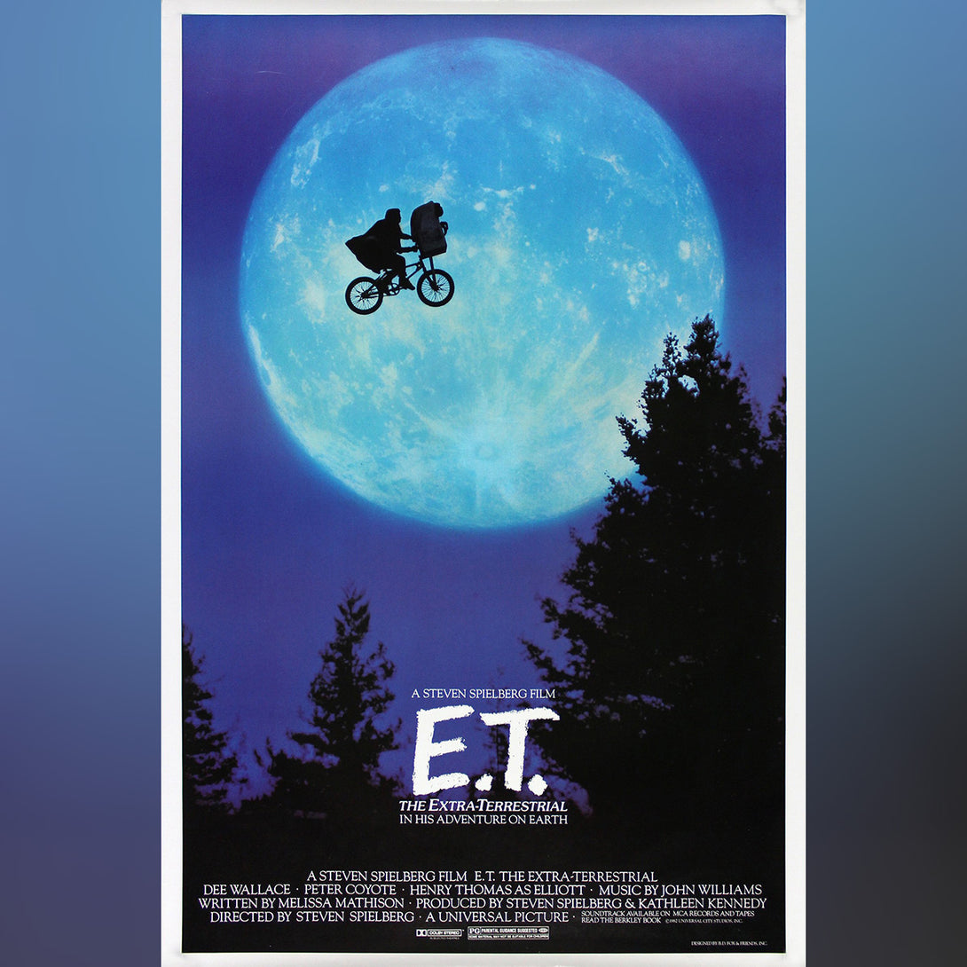 Original Movie Poster of E.t. The Extra-terrestrial (1982)