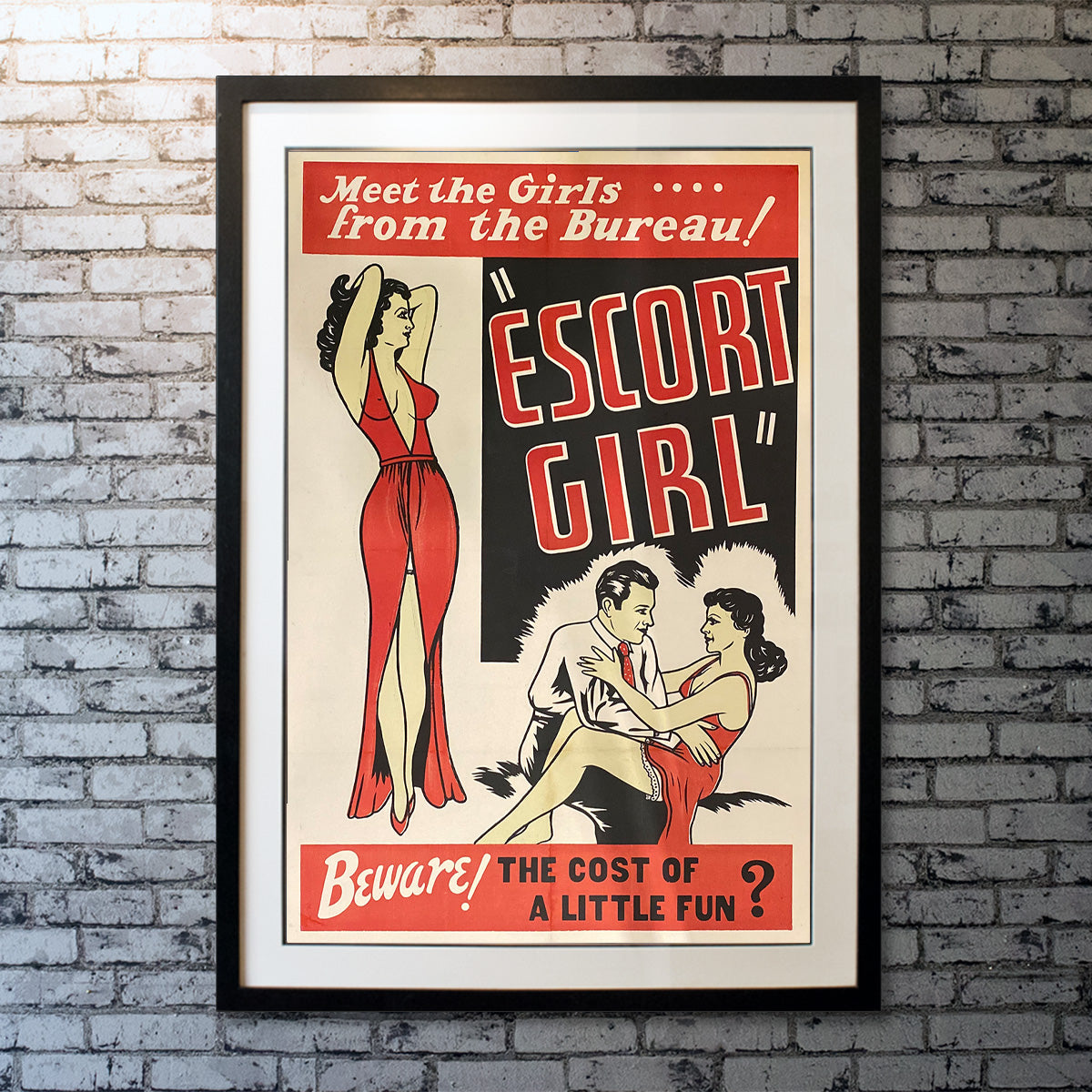 Original Movie Poster of Escort Girl (1941)