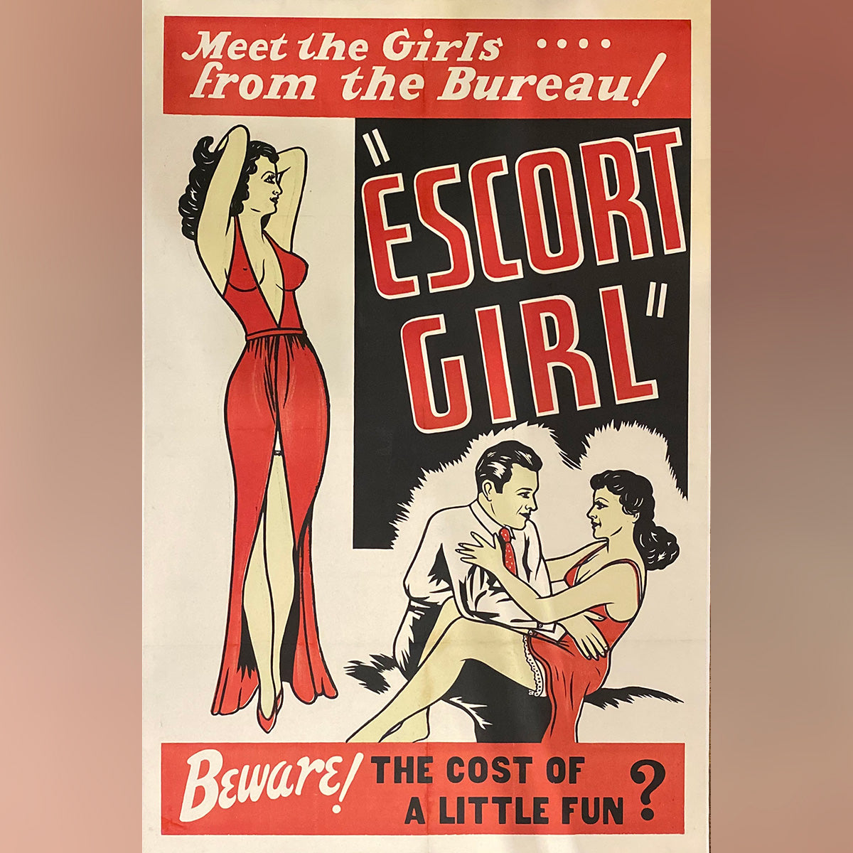 Original Movie Poster of Escort Girl (1941)
