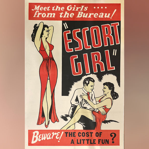 Original Movie Poster of Escort Girl (1941)