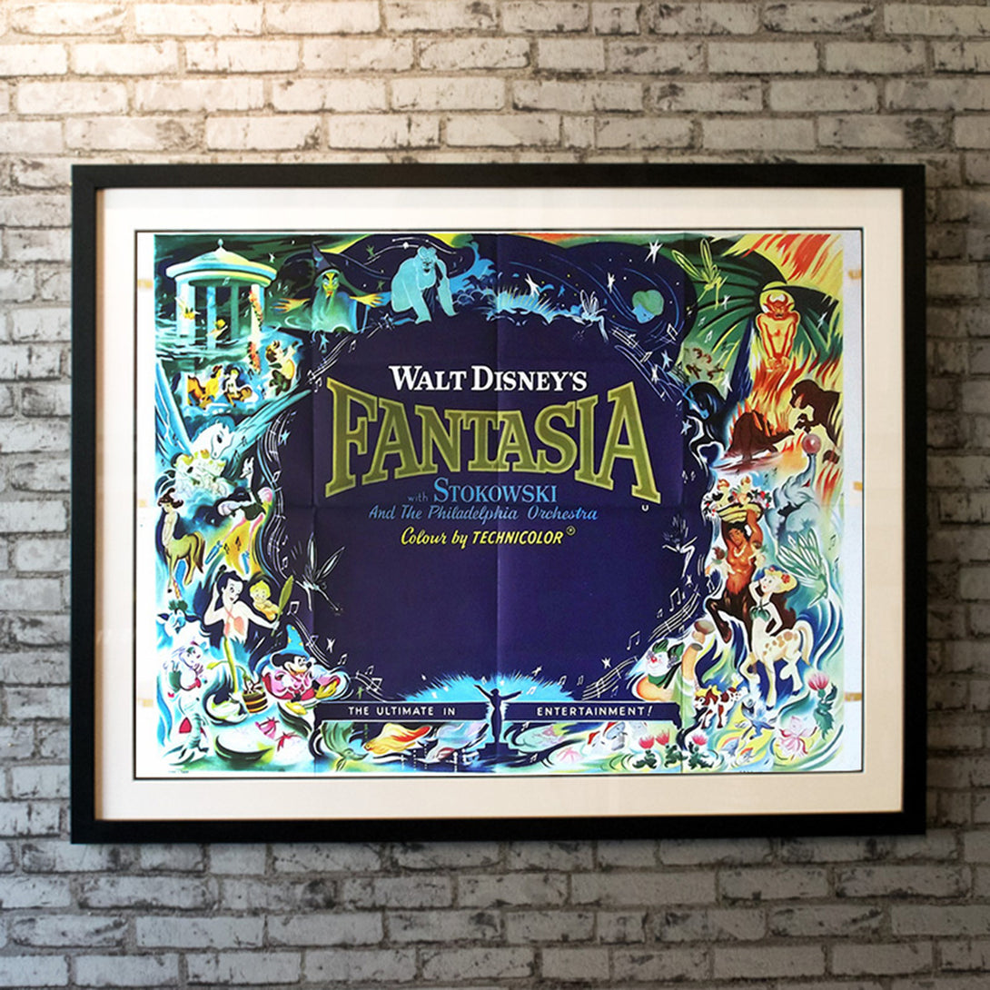 Original Movie Poster of Fantasia (1960R)