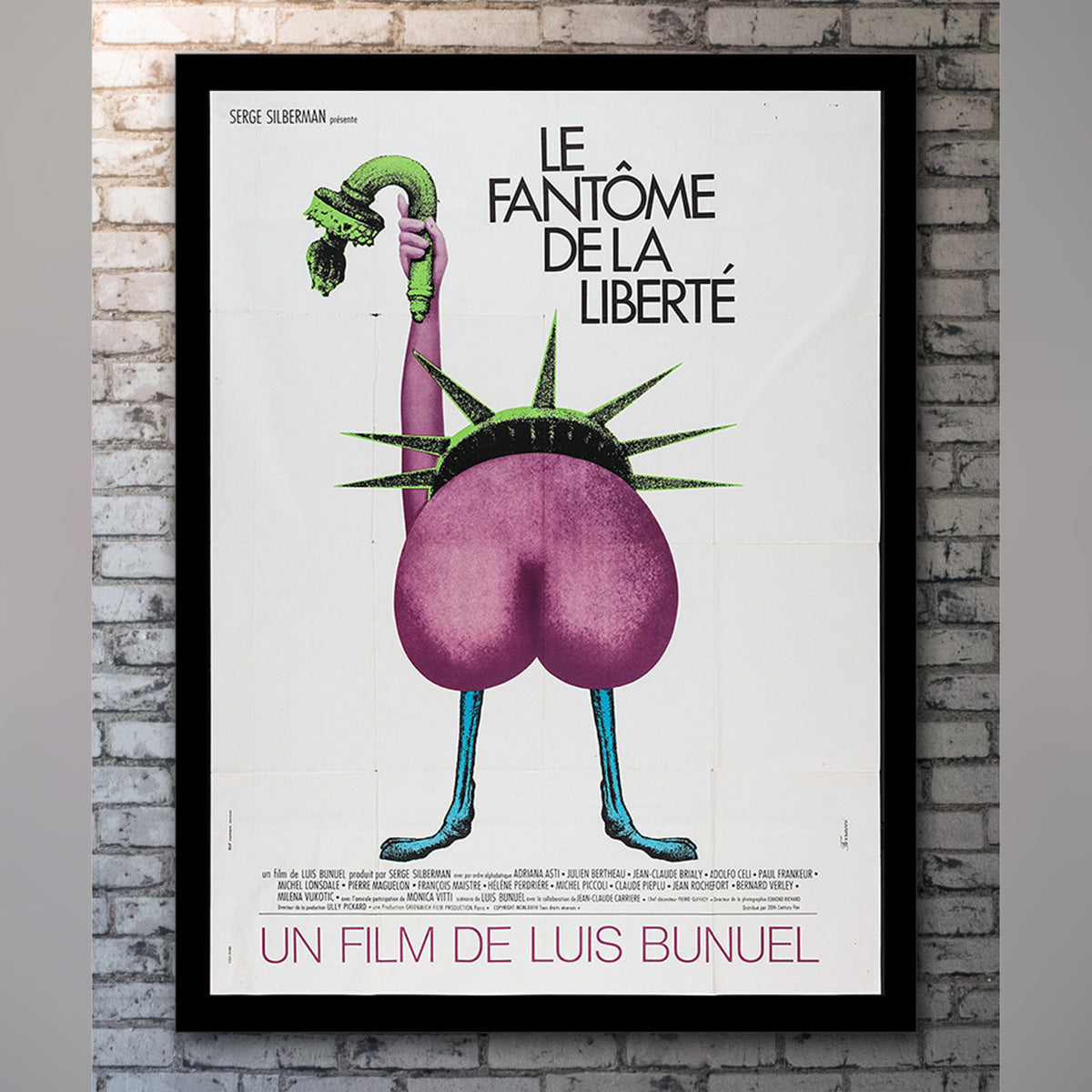 Original Movie Poster of Le Fantôme De La Liberté (1974)