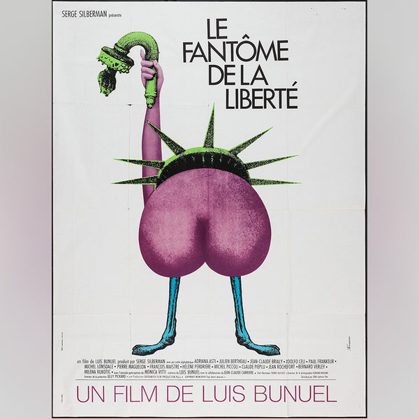 Original Movie Poster of Le Fantôme De La Liberté (1974)