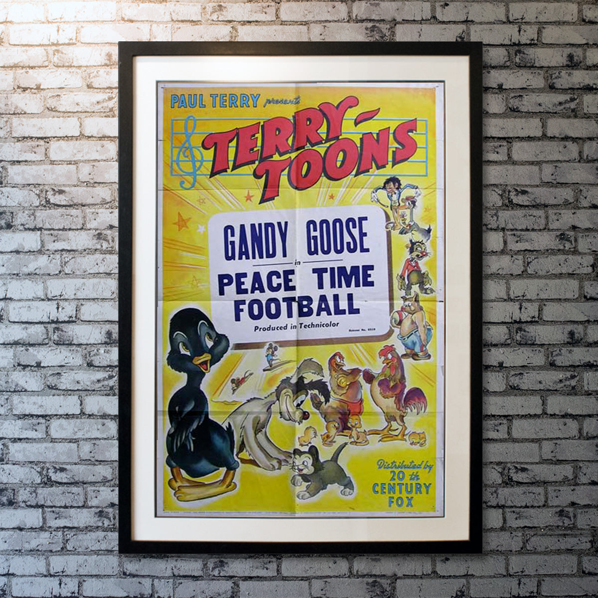 Terry Toons - Peace Time Football (1946)