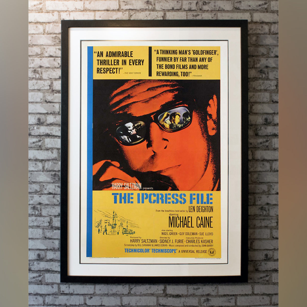 Original Movie Poster of Ipcress File, The (1965)