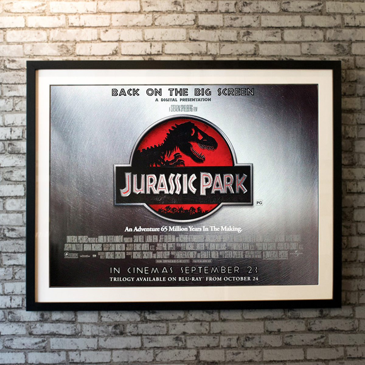 Original Movie Poster of Jurassic Park (2011R)