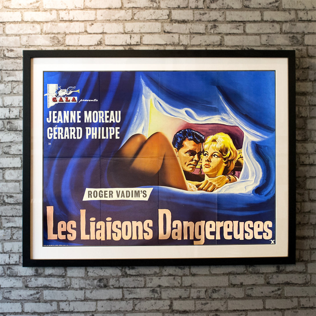 Original Movie Poster of Les Liaisons Dangereuses (1959)