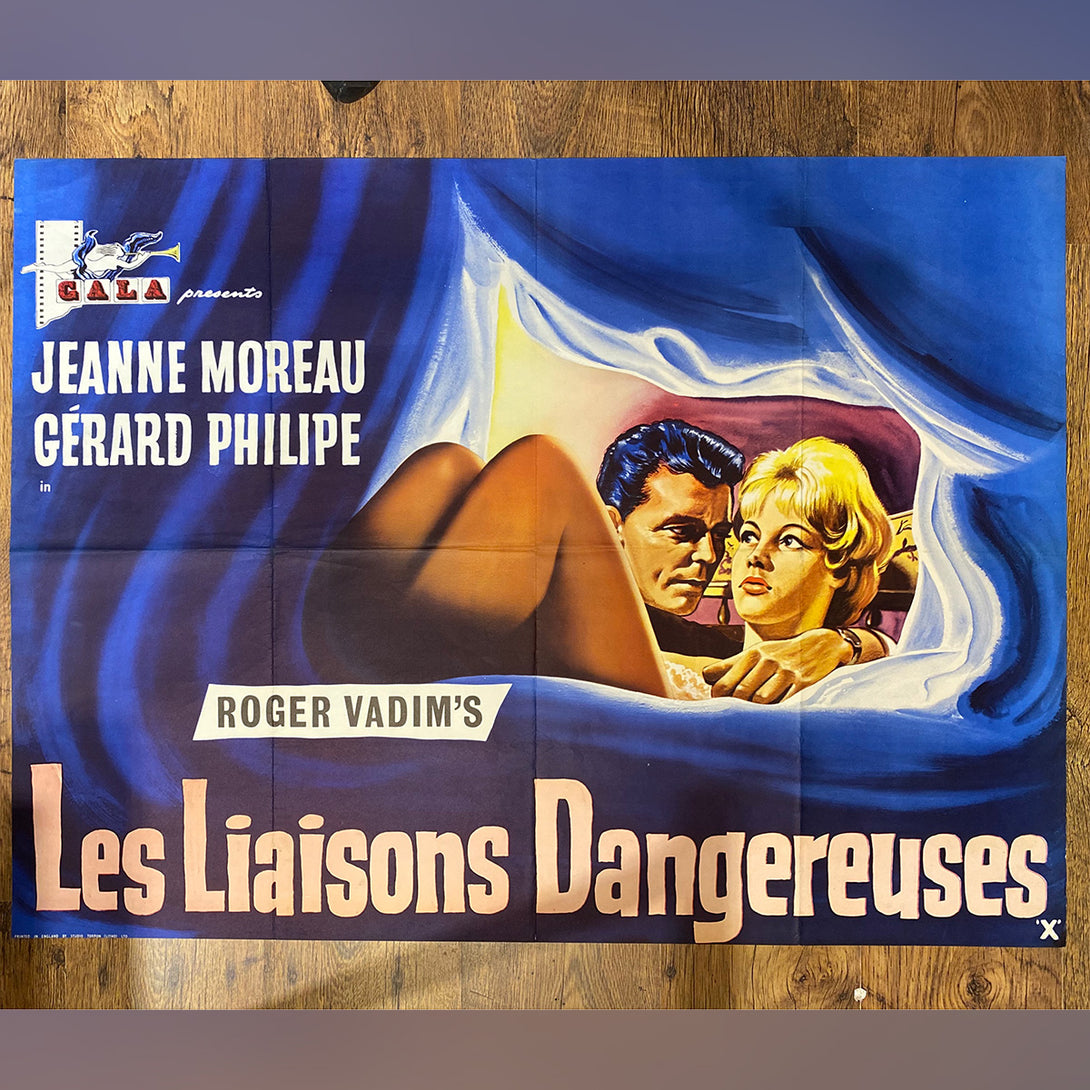 Original Movie Poster of Les Liaisons Dangereuses (1959)