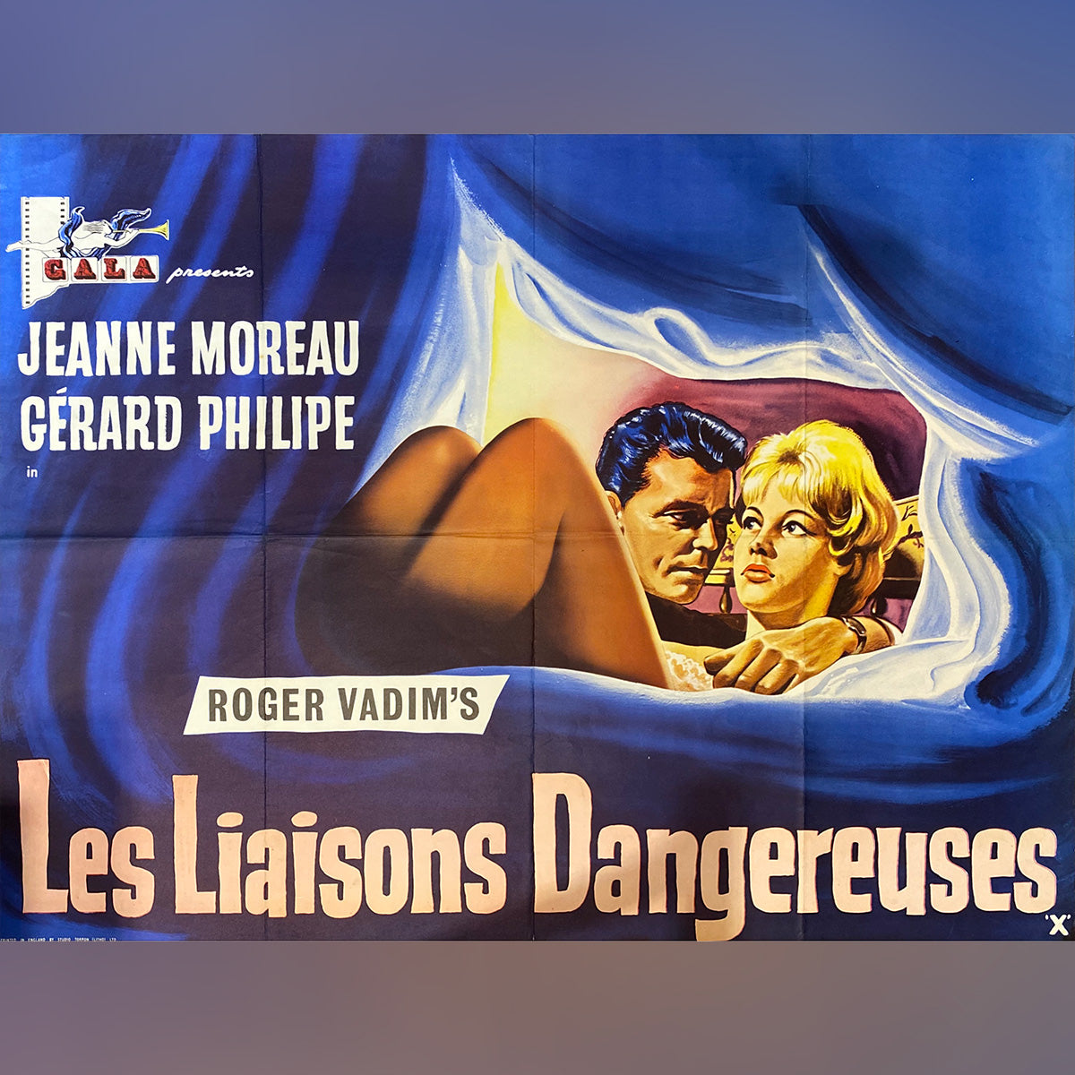 Original Movie Poster of Les Liaisons Dangereuses (1959)