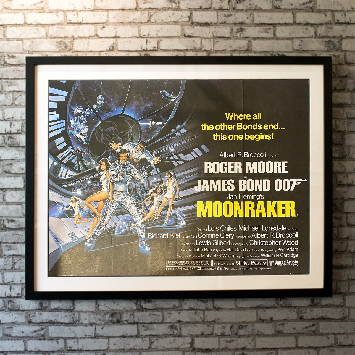 Original Movie Poster of Moonraker (1979)
