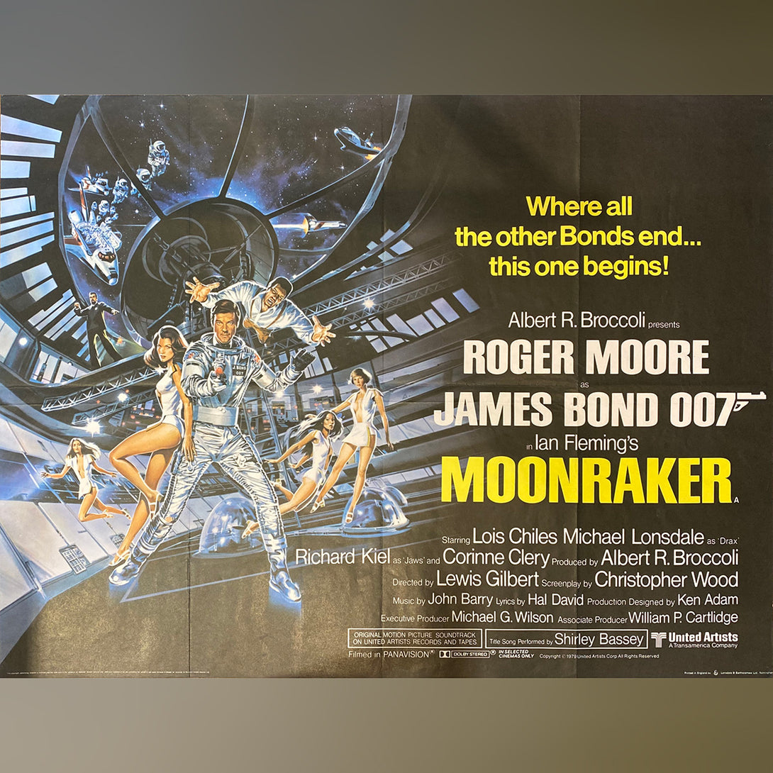 Original Movie Poster of Moonraker (1979)