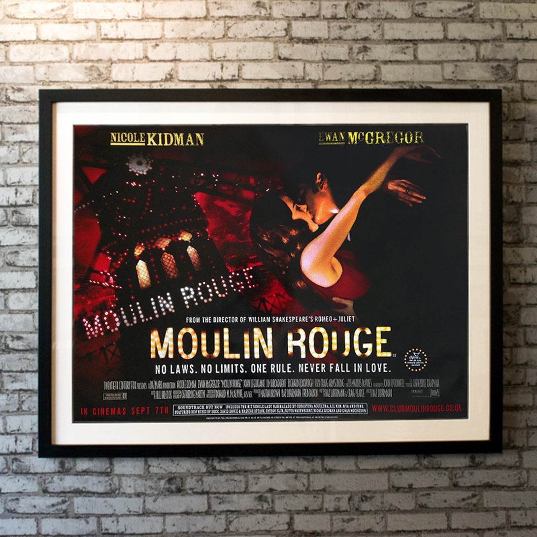 Original Movie Poster of Moulin Rouge! (2001)