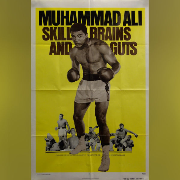 Original Movie Poster of Muhammad Ali: Skill, Brains And Guts (1975)