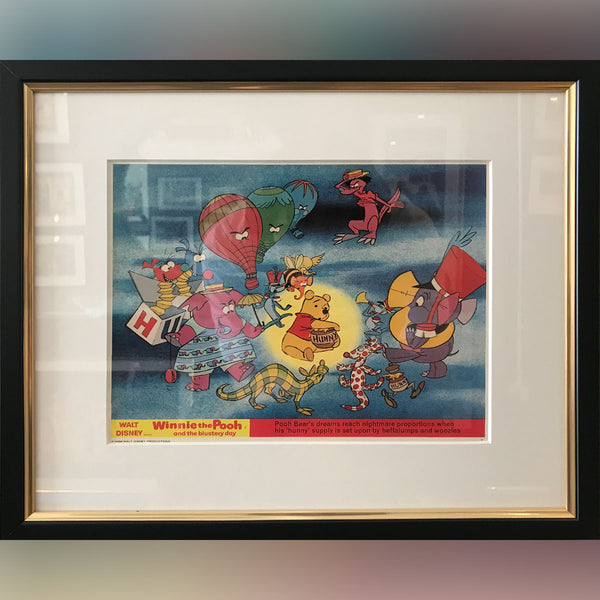 Winnie The Pooh and The Blustery Day (1968) - FRAMED