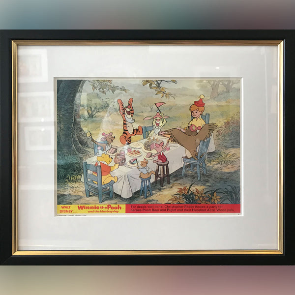 Winnie The Pooh and The Blustery Day (1968) - FRAMED