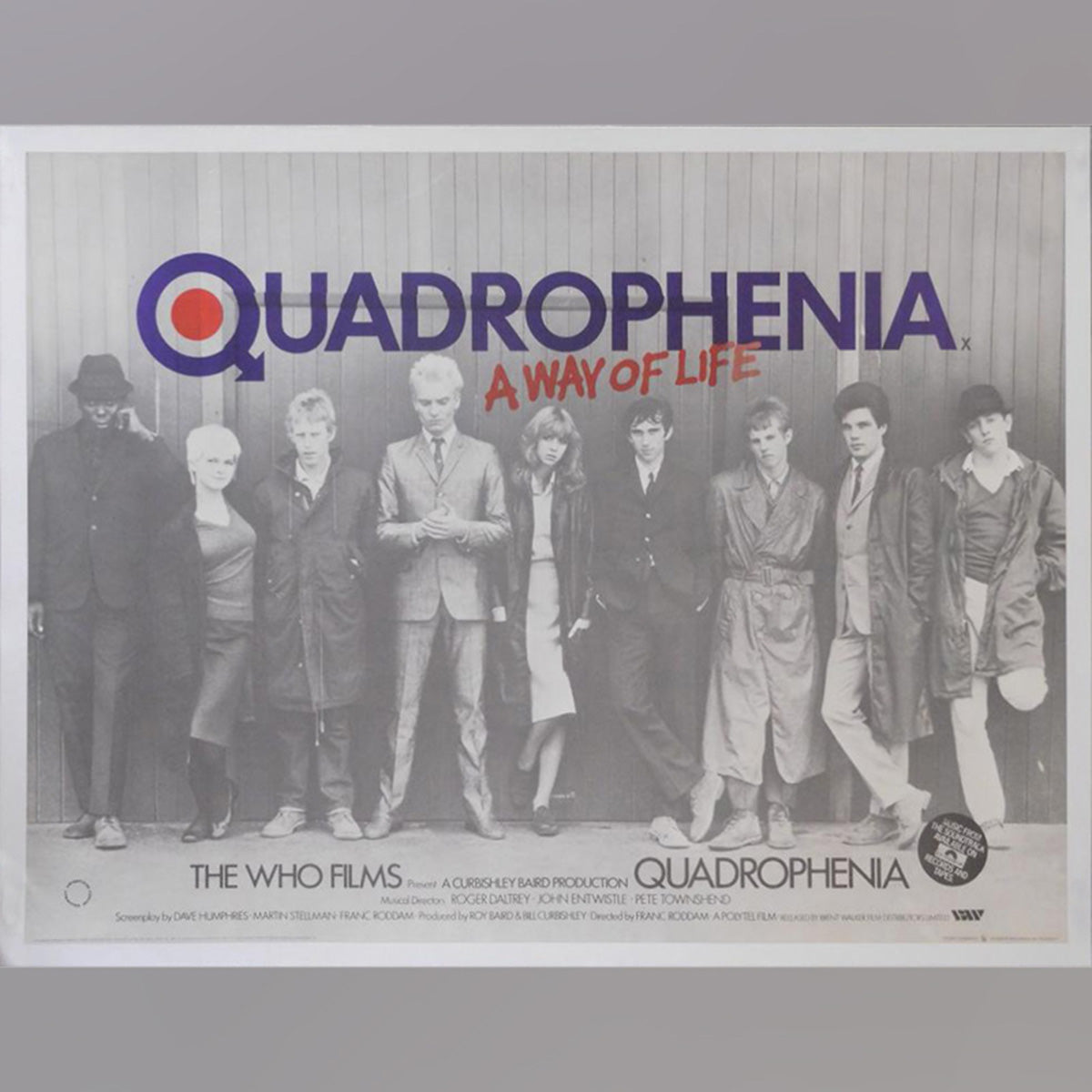 Original Movie Poster of Quadrophenia (1979)