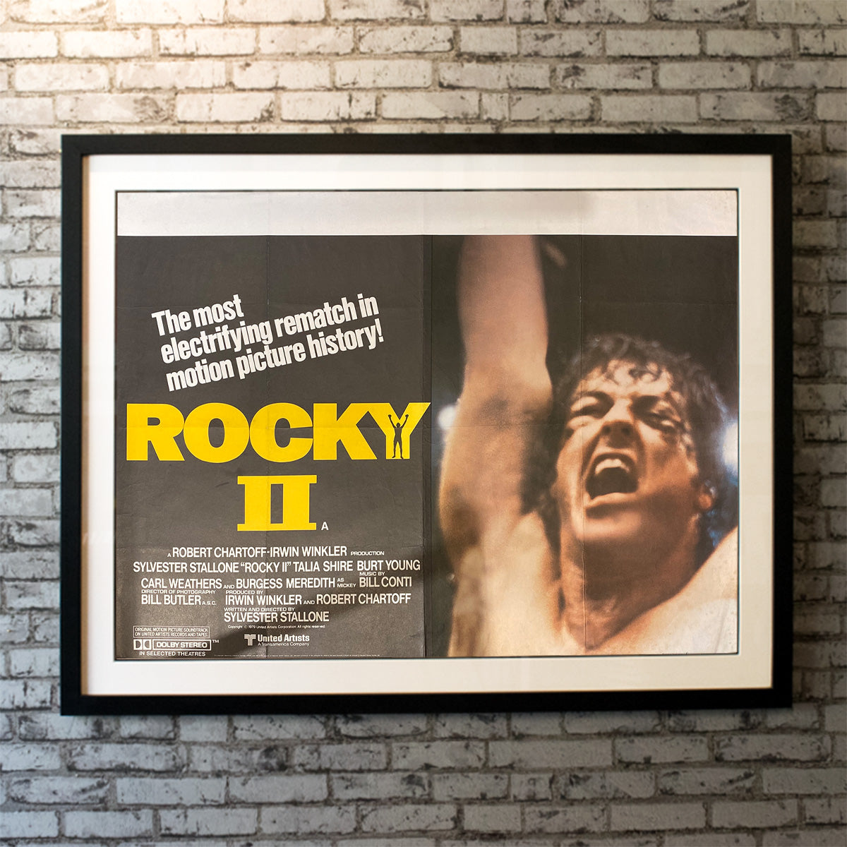 Original Movie Poster of Rocky II (1979)