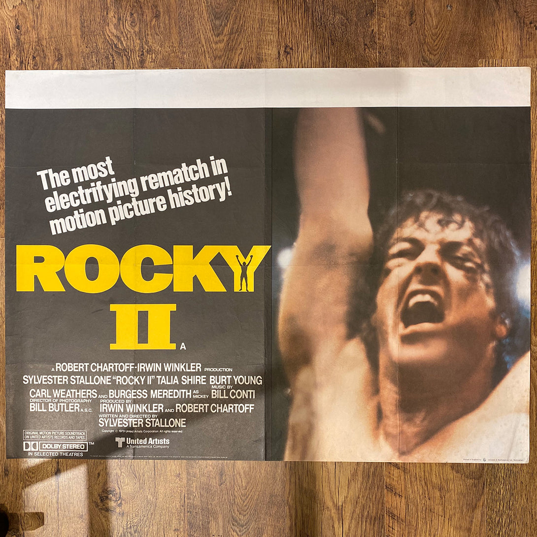 Original Movie Poster of Rocky II (1979)