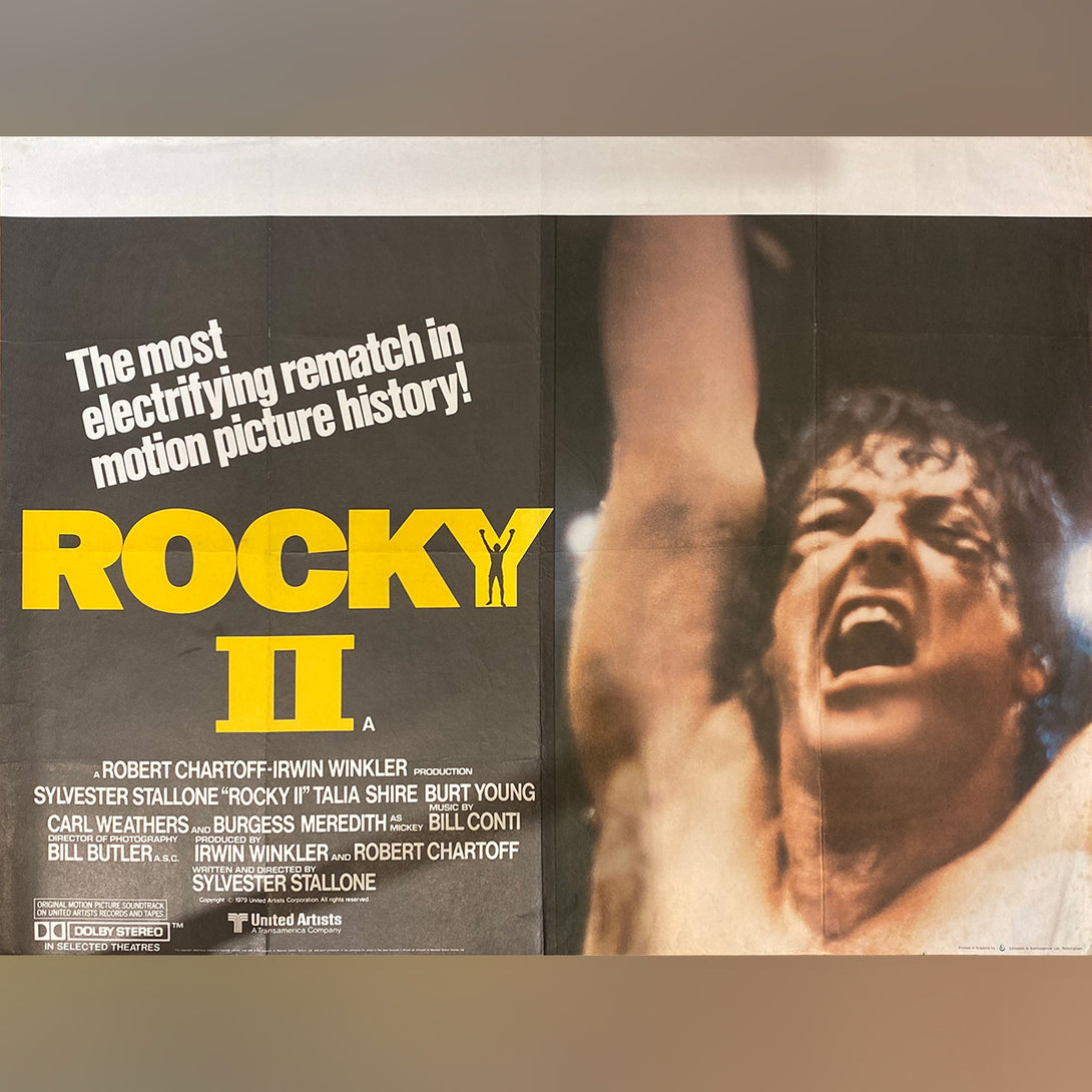 Original Movie Poster of Rocky II (1979)