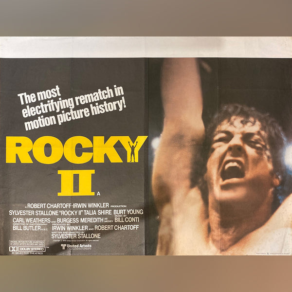 Original Movie Poster of Rocky II (1979)