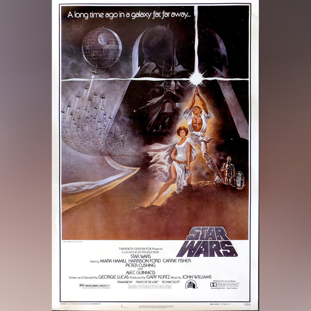 Original Movie Poster of Star Wars (1977)