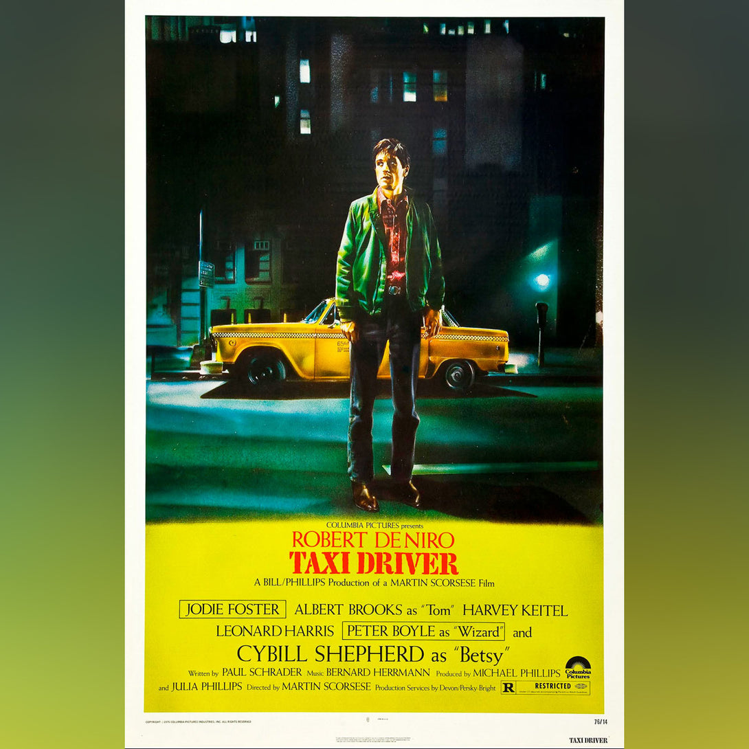 Original Movie Poster of Taxi Driver (1976)