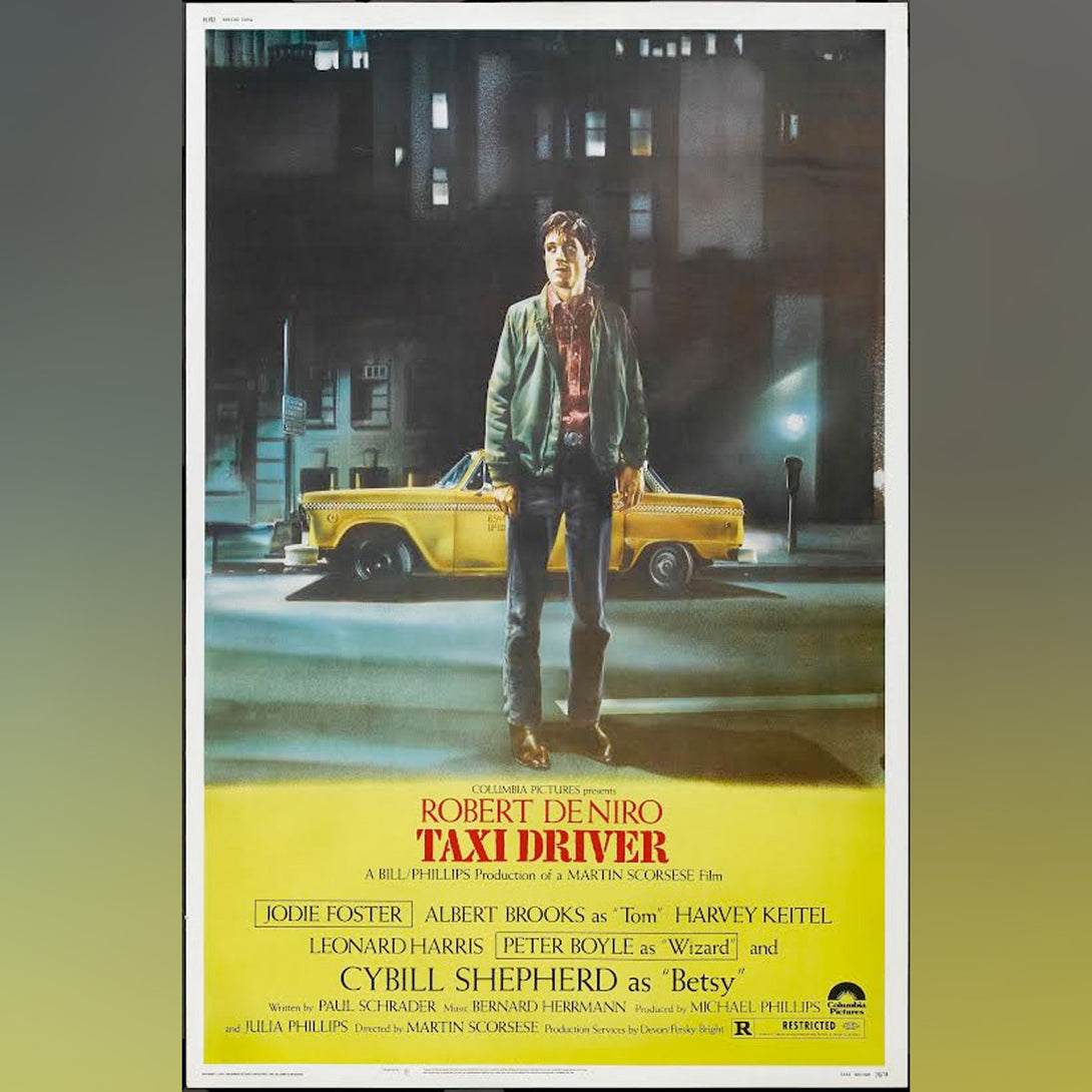 Original Movie Poster of Taxi Driver (1976)