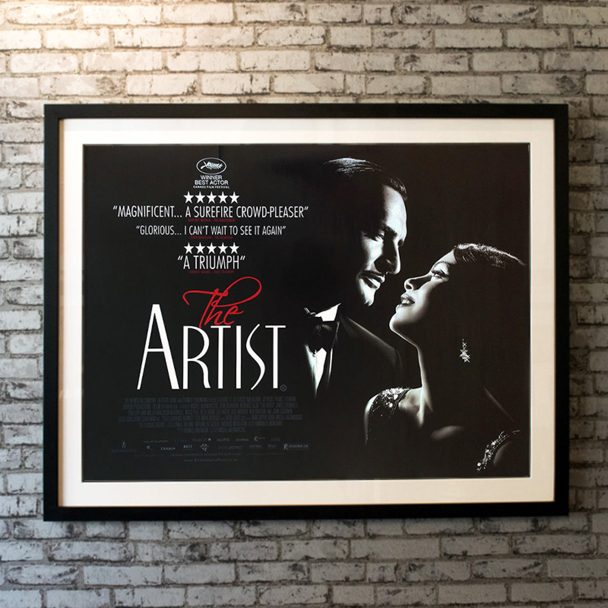 Original Movie Poster of Artist, The (2011)