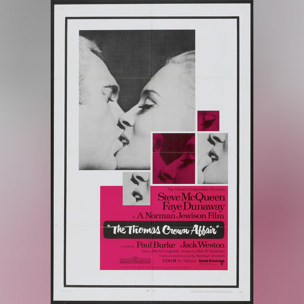 Original Movie Poster of Thomas Crown Affair, The (1968)