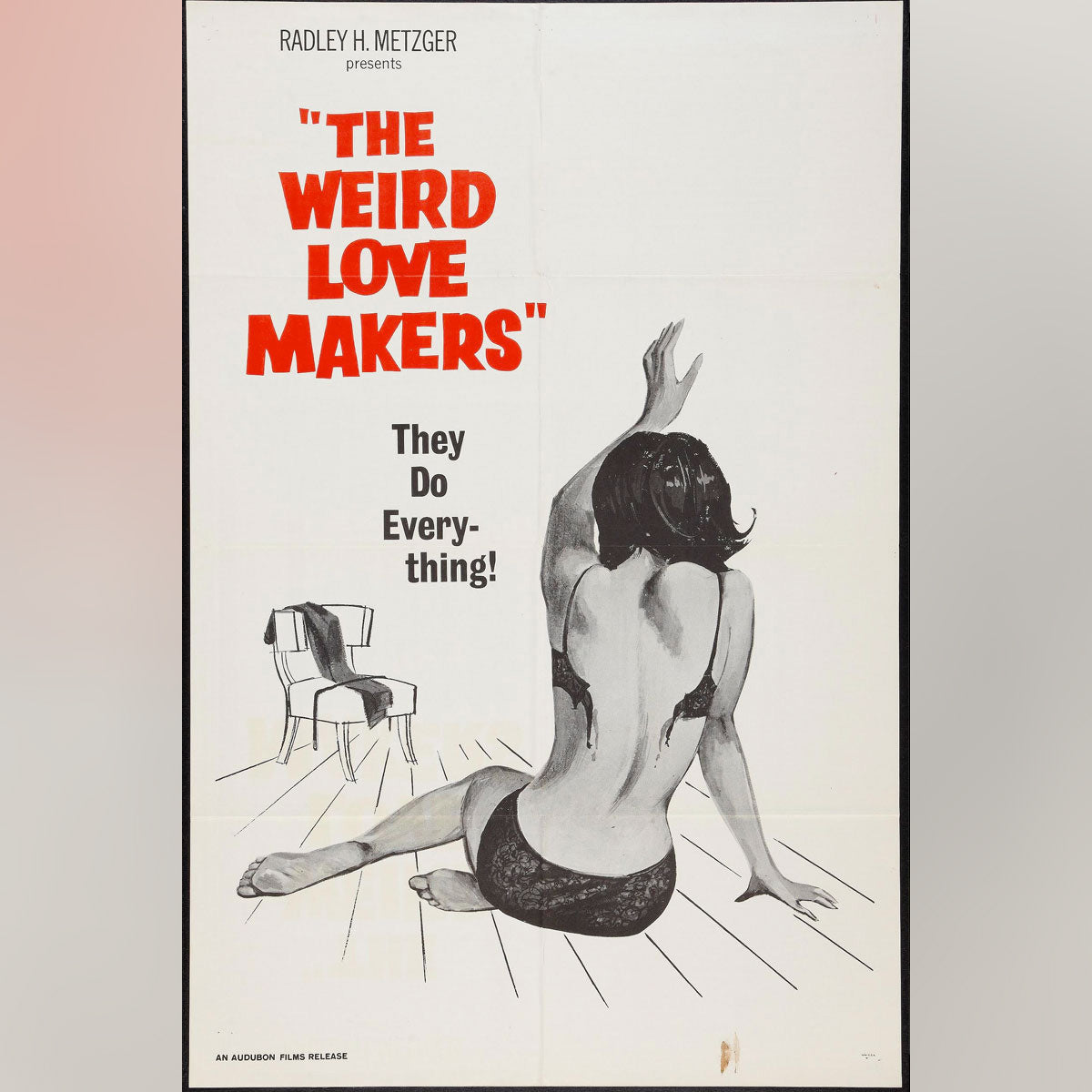 Original Movie Poster of Weird Love Makers, The (1960)