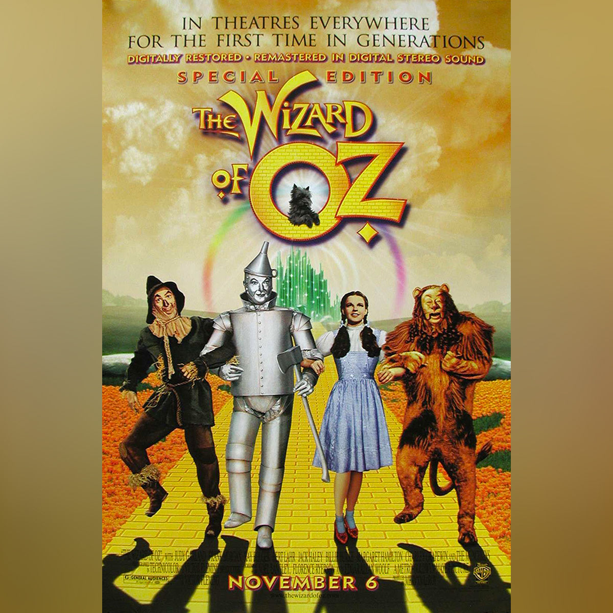 Original Movie Poster of Wizard Of Oz, The (1998R)