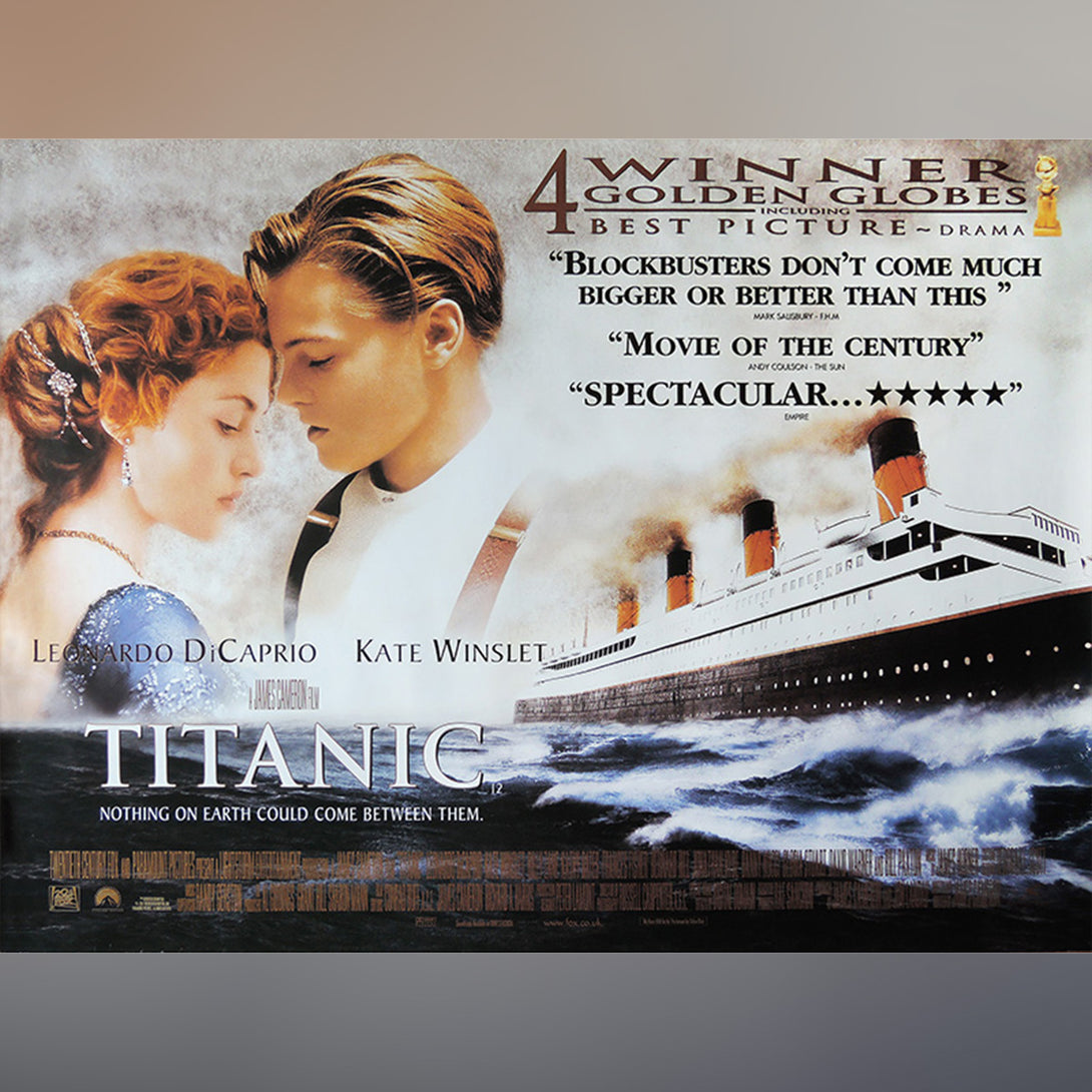 Original Movie Poster of Titanic (1997)