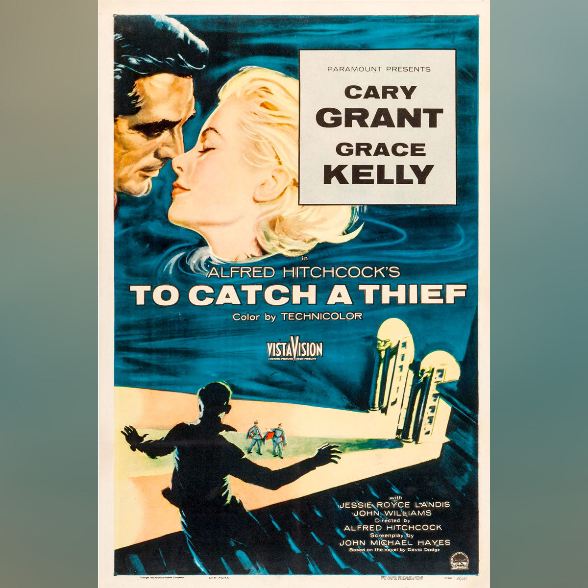 Original Movie Poster of To Catch A Thief (1955)